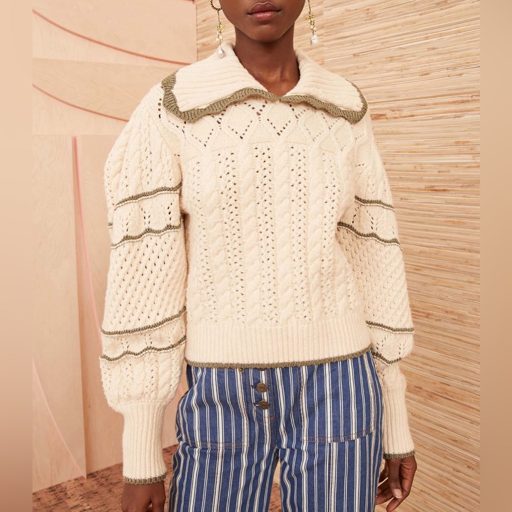 Ulla Johnson - Osian Pullover - Ivory